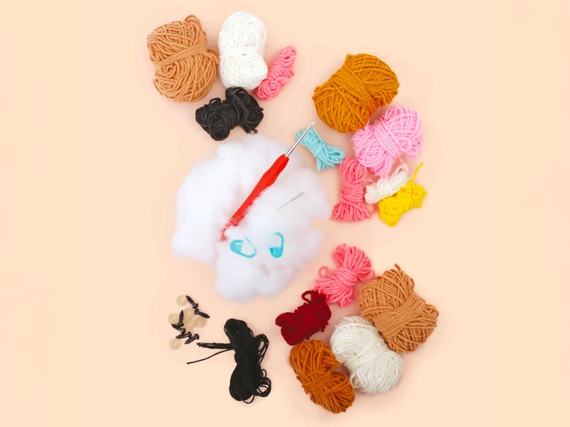 Kit crochet Minigurumi Girafe - Graine Créative