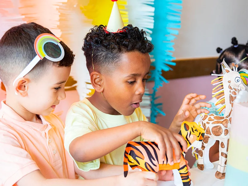 Coloriages gonflables Safari party pack - Ara Créative Party