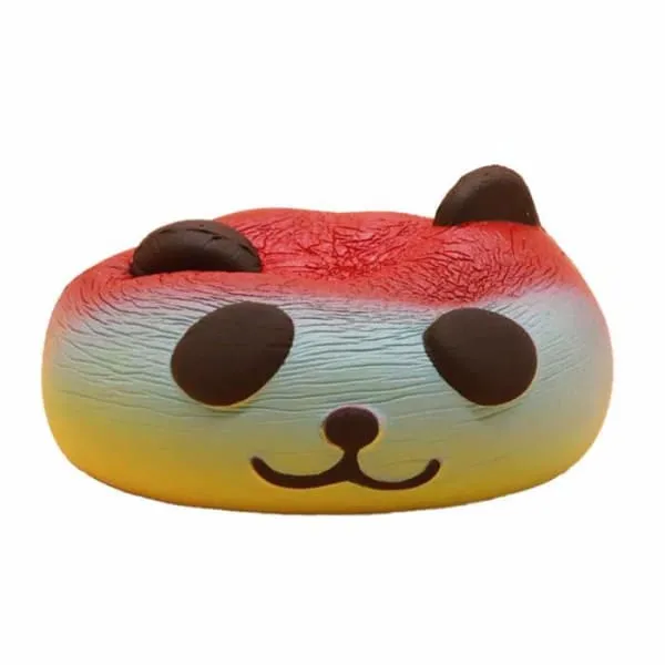 Squishy Tête de Panda Multicolore