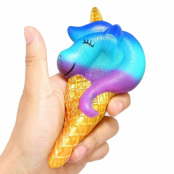 Squishy Licorne Cornet Galaxy