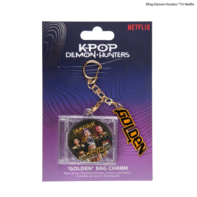 Golden Bag Charm