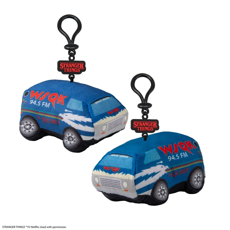 WSQK Van Keyring Plush