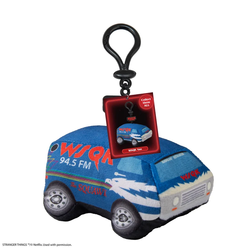 WSQK Van Keyring Plush