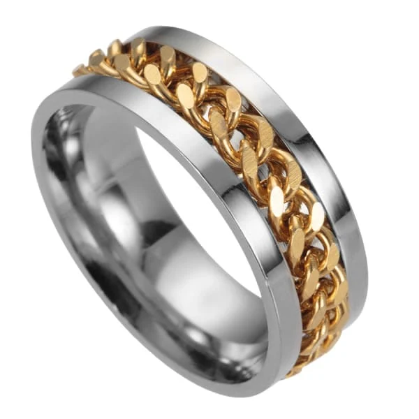 Bague Anti-Stress Anneau Tressé
