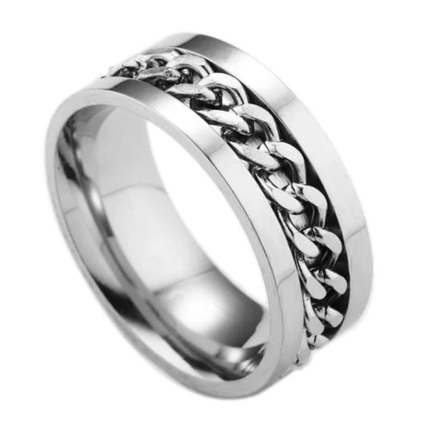 Bague Anti-Stress Anneau Tressé