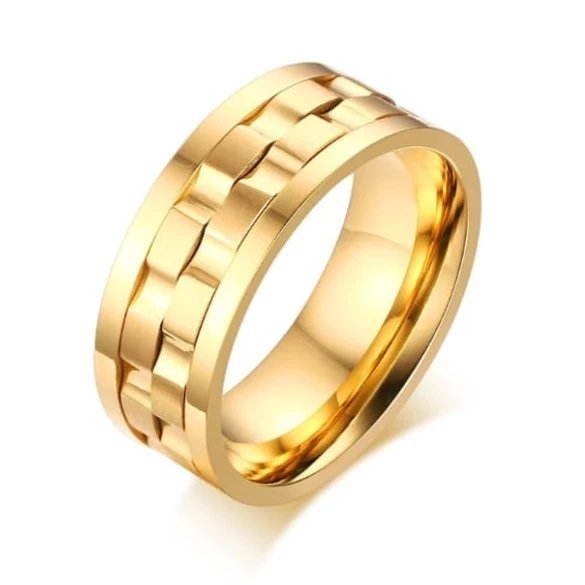 Bague Anti-Stress Anneau Spinner