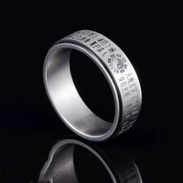 Bague Anti-Stress Anneau Signe Chinois