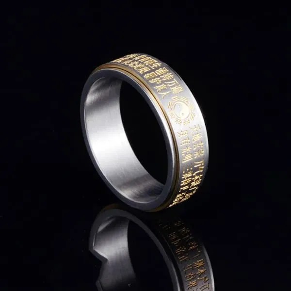 Bague Anti-Stress Anneau Signe Chinois