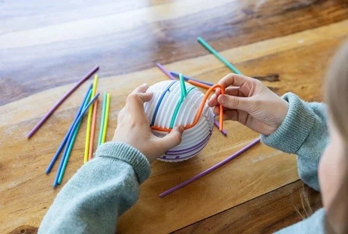 Silicone Sensory Activity Sphere - Sphère d'activités sensorielles en silicone