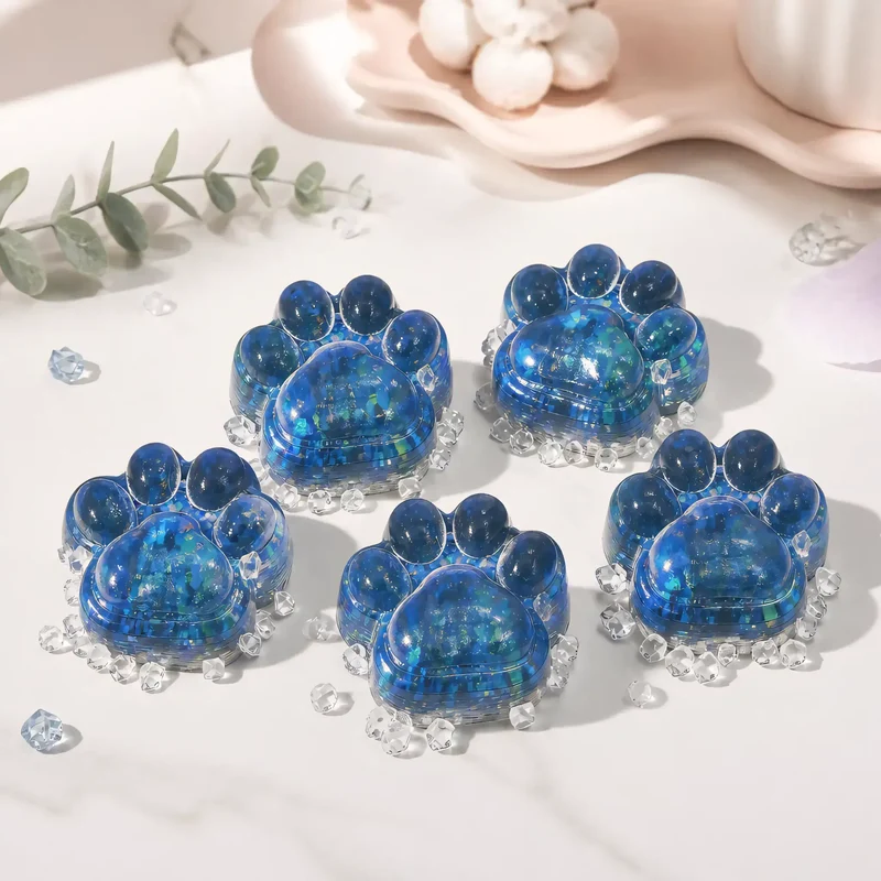 Squishy Patte de Chat Bleu