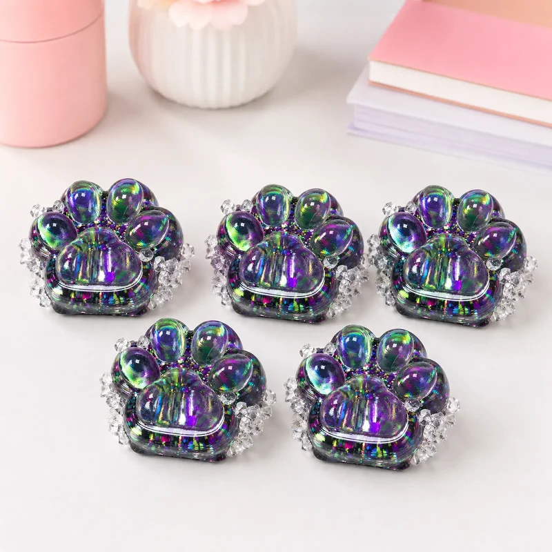 Squishy Patte de Chat Violet