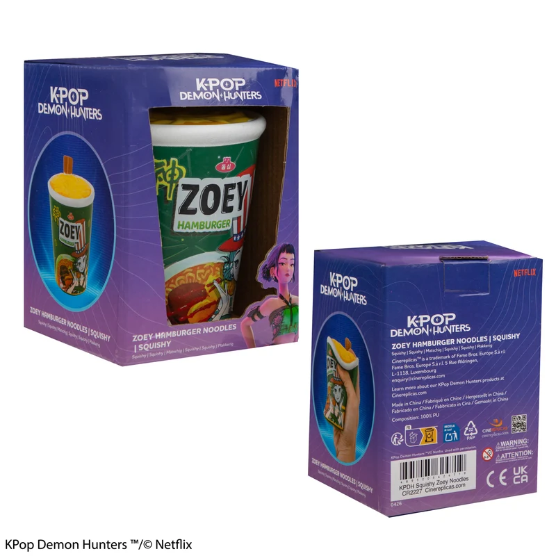 Zoey Hamburger Noodles Squishy