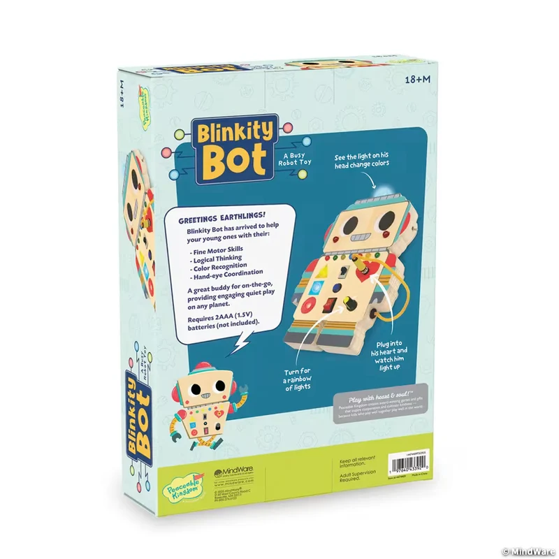Blinkity Bot - Busy Robot Toy