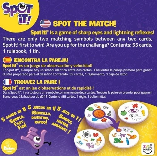 Spot it! Card Game / Jeu de cartes