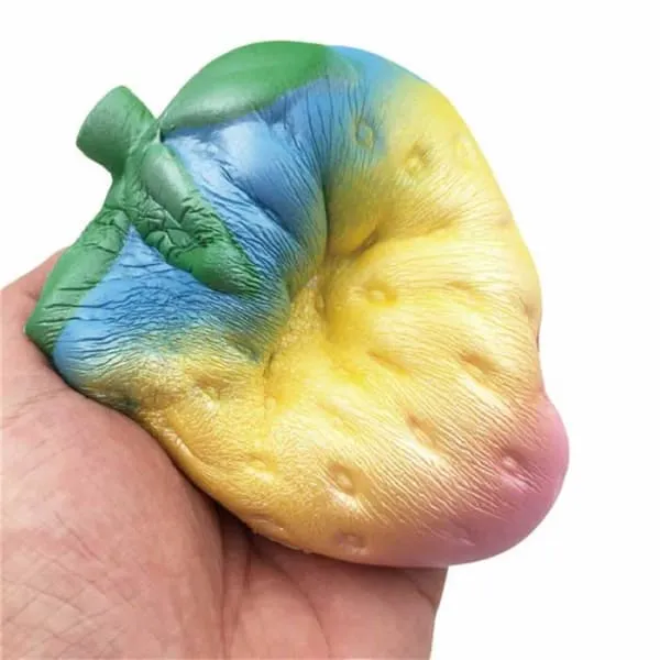 Squishy Fraise Multicolore