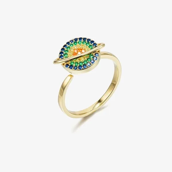 Bague Anti-Stress Tournante Femme