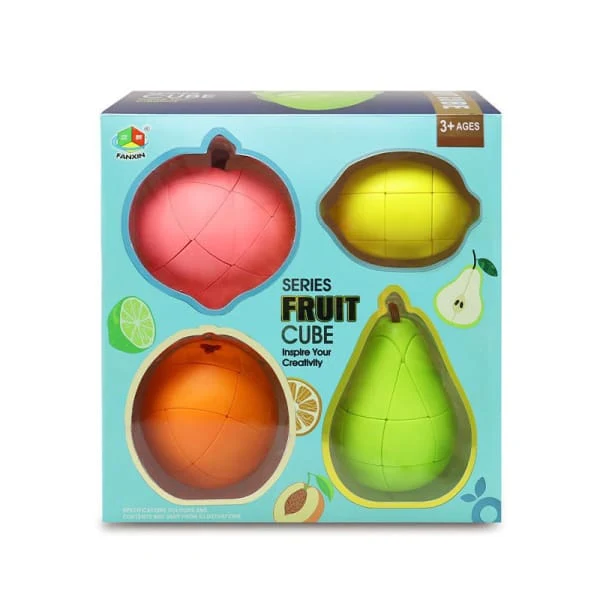 Rubik's Fruit Cube pack de 4