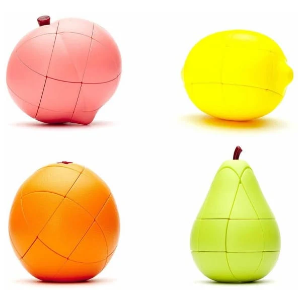 Rubik's Fruit Cube pack de 4