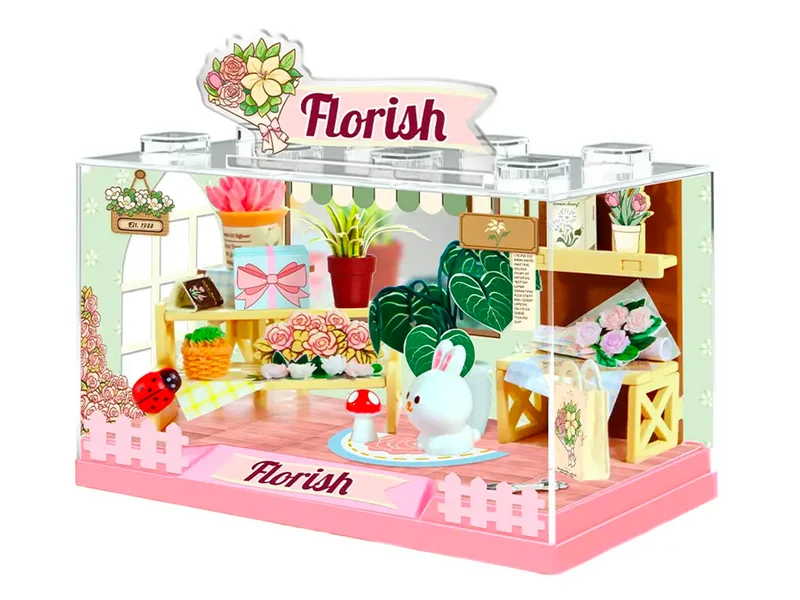 Maquette Shop in a Box - Fleuriste Florish - I-Total