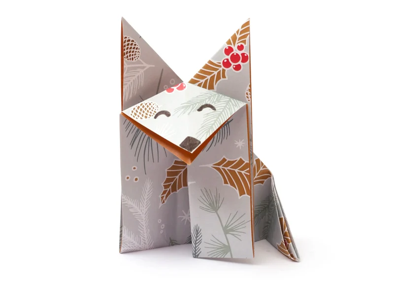 Pochette 40 Feuilles Origami - Designs Hiver - Graine Créative