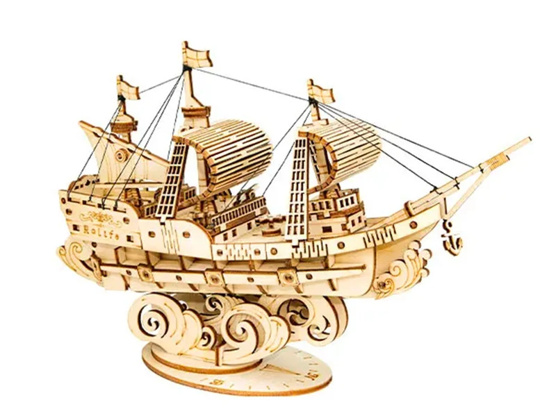 Maquette miniature Caravelle Sailing Ship - Robotime