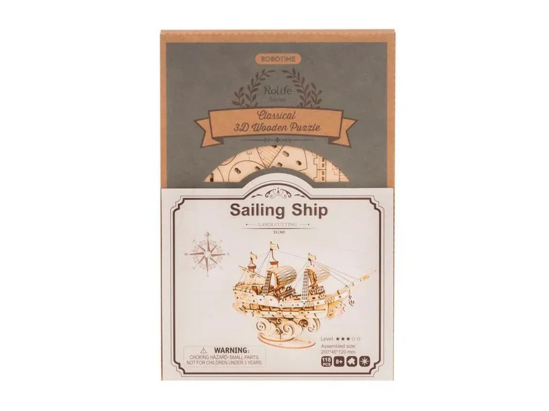 Maquette miniature Caravelle Sailing Ship - Robotime
