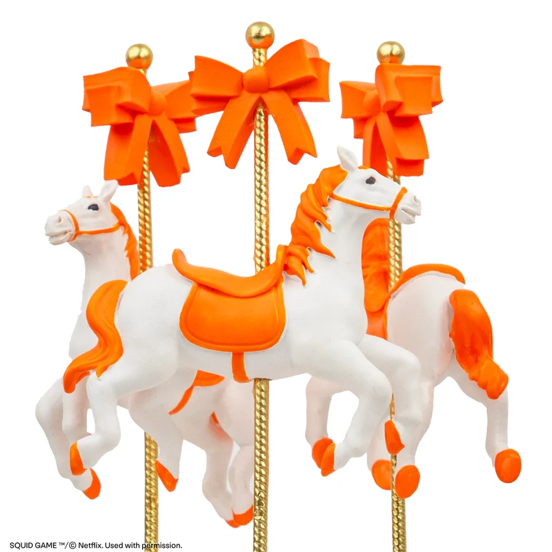 Squid Game Carousel Replica Music Box