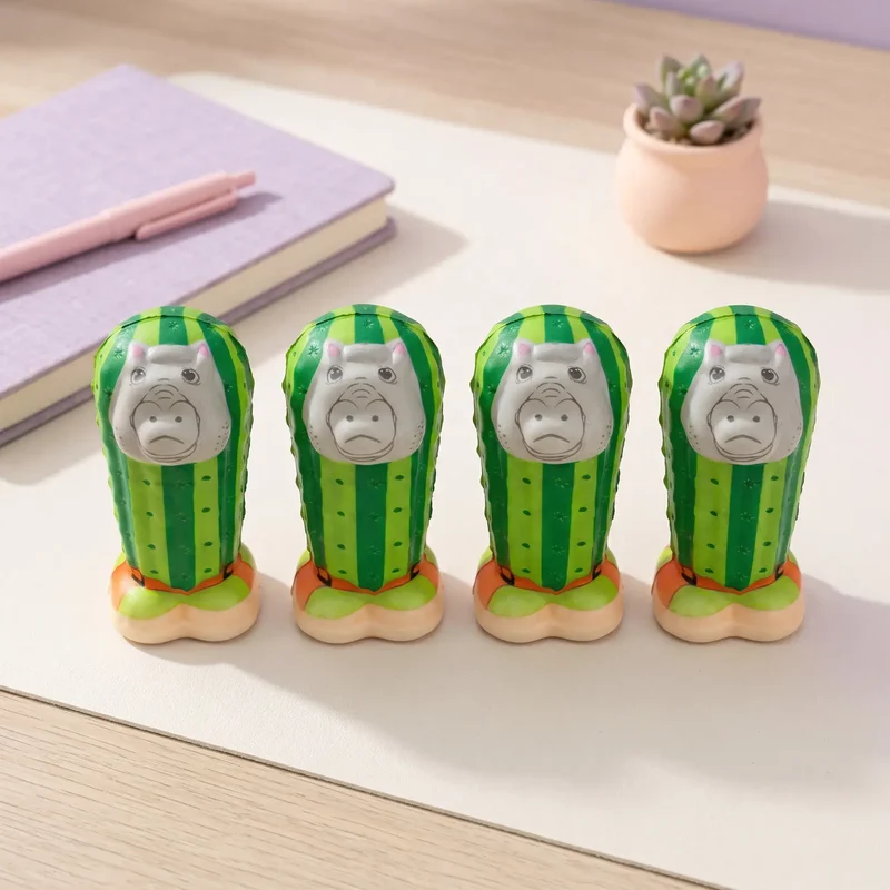 Squishy Cacto Hipopotamo