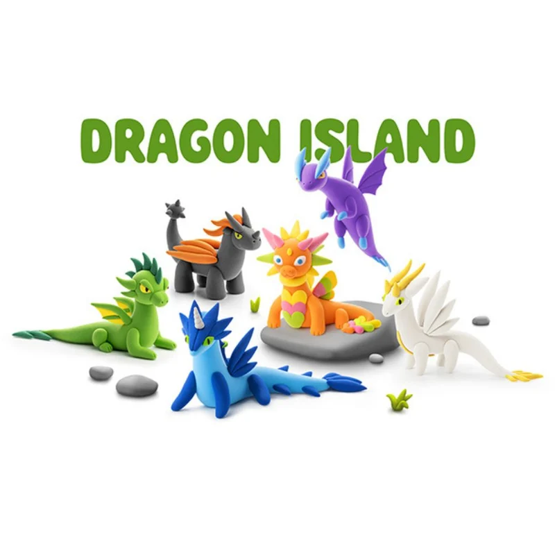 Hey Clay Dragon Island
