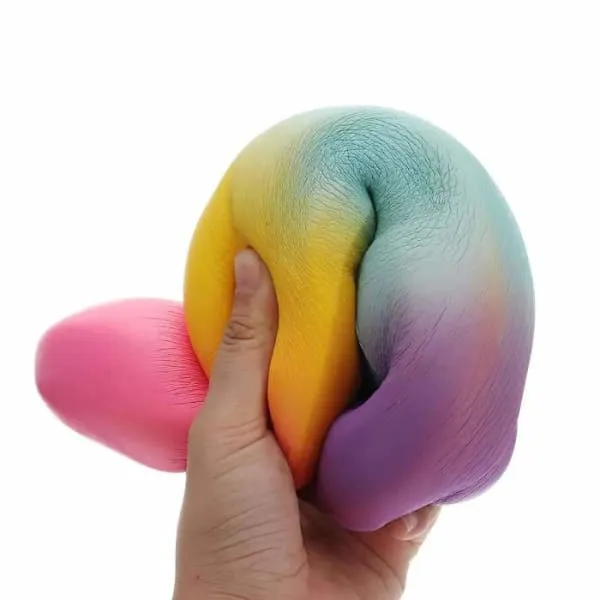 Squishy Géant Banane Multicolore