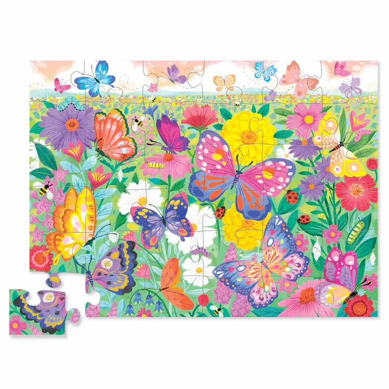 36-Pc Puzzle/Butterfly Garden