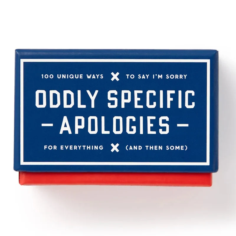 Oddly Specific Apologies