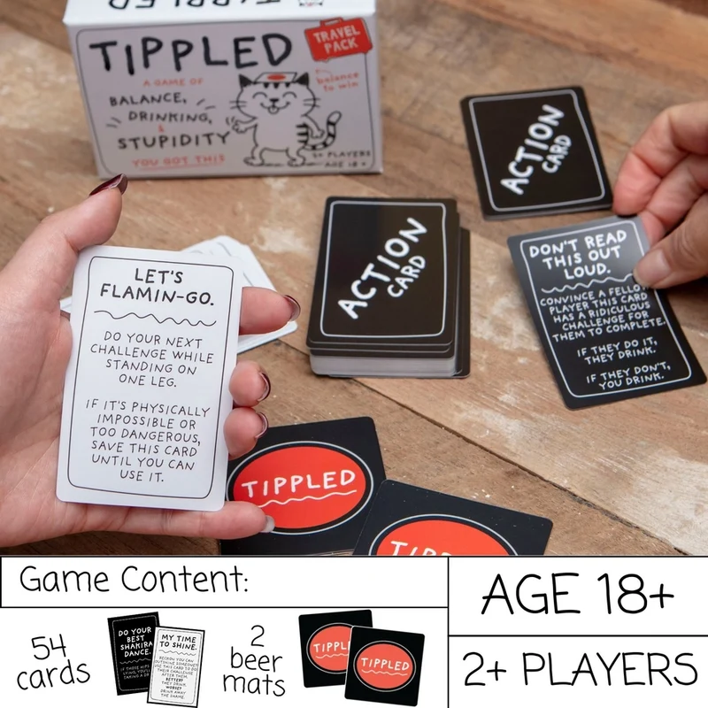 Tippled the Funny Drinking Game For Adults