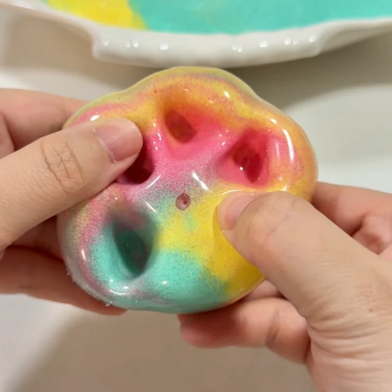 Rainbow Sherbet Sandy Ball