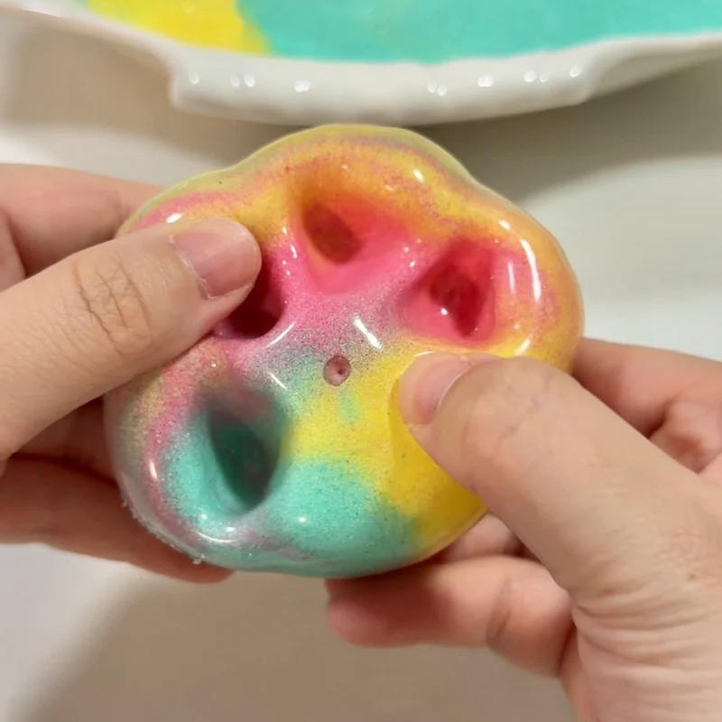 Rainbow Sherbet Sandy Ball
