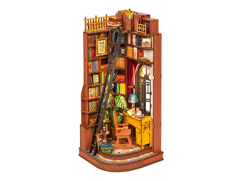 Maquette Coin lecture Silent Corner Study - Robotime