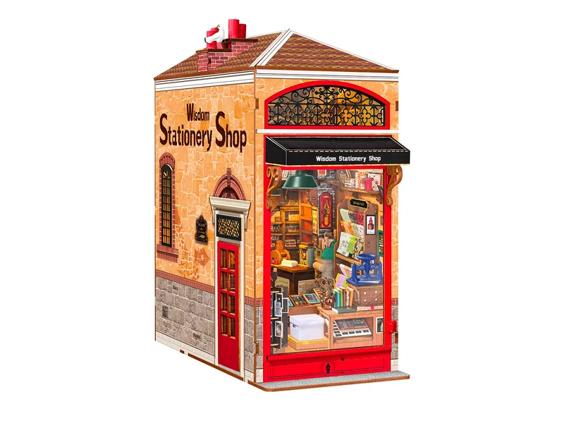 Maquette boutique papeterie Wisdom Stationery Shop - Robotime