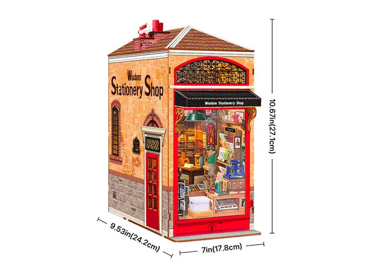 Maquette boutique papeterie Wisdom Stationery Shop - Robotime