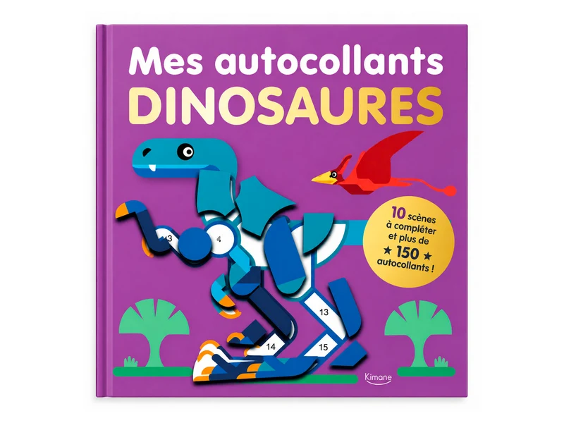 Mes autocollants Dinosaures - Kimane