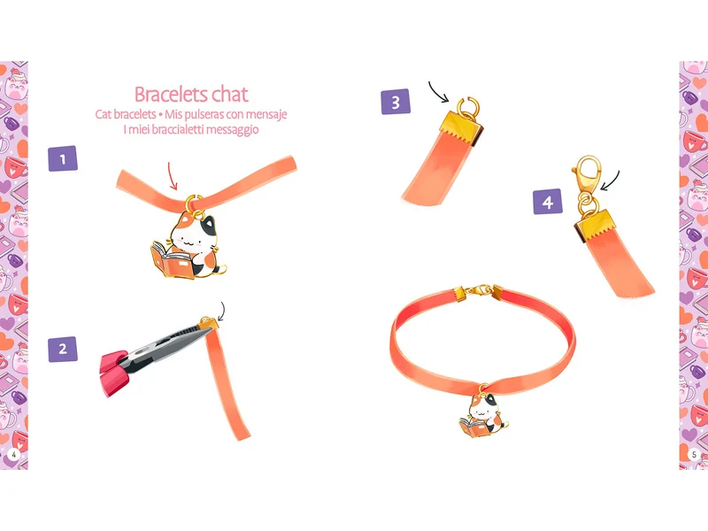 Mes bracelets Chats Mignons - Auzou