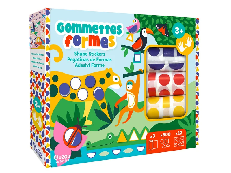 Gommettes Formes dès 3 ans - Auzou