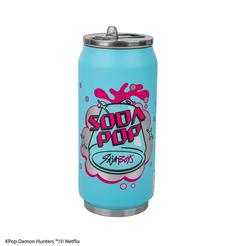Soda Pop Can Thermal Straw Mug