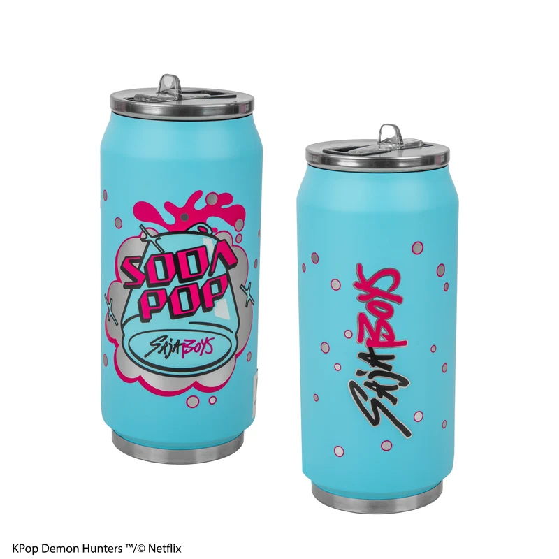 Soda Pop Can Thermal Straw Mug