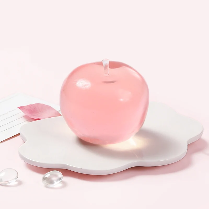 FUFUSQUISHY Crystal Red Apple Stress Ball