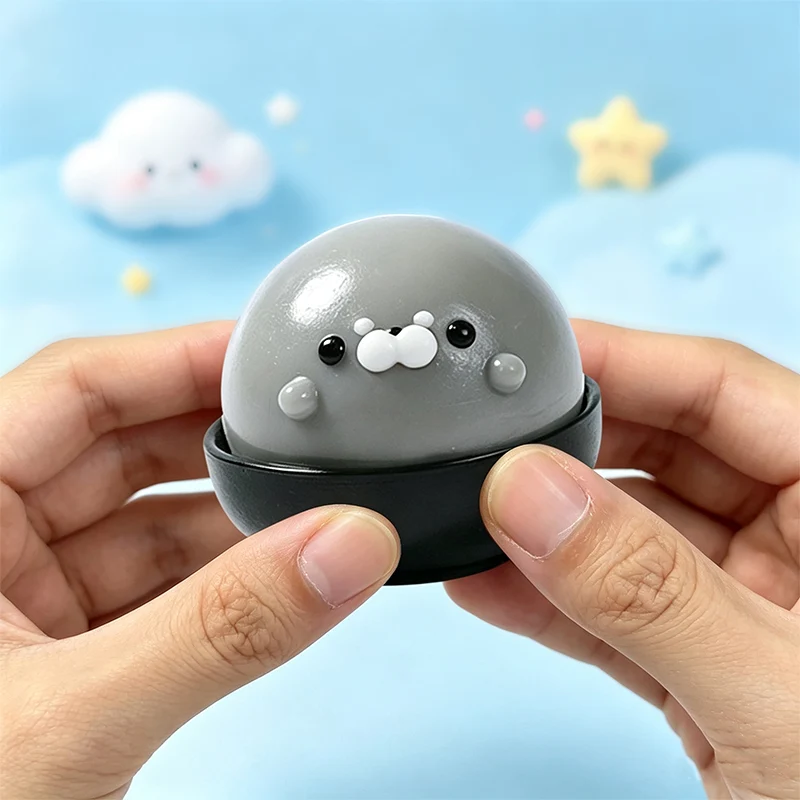 FUFUSQUISHY Seal Dumpling Squishy Blind Box