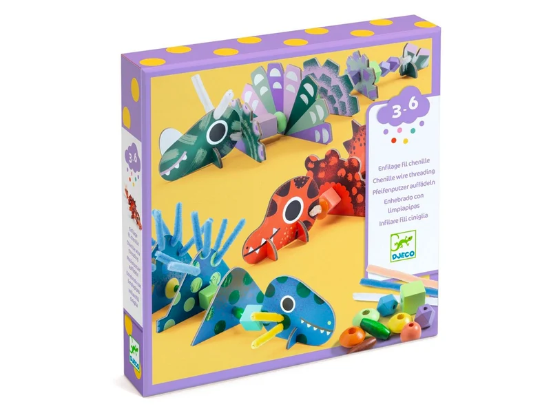 Enfilage - Terribles dinos - Djeco