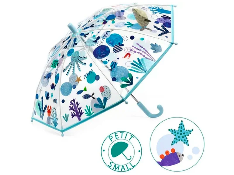 Parapluie transparent Mer - Djeco