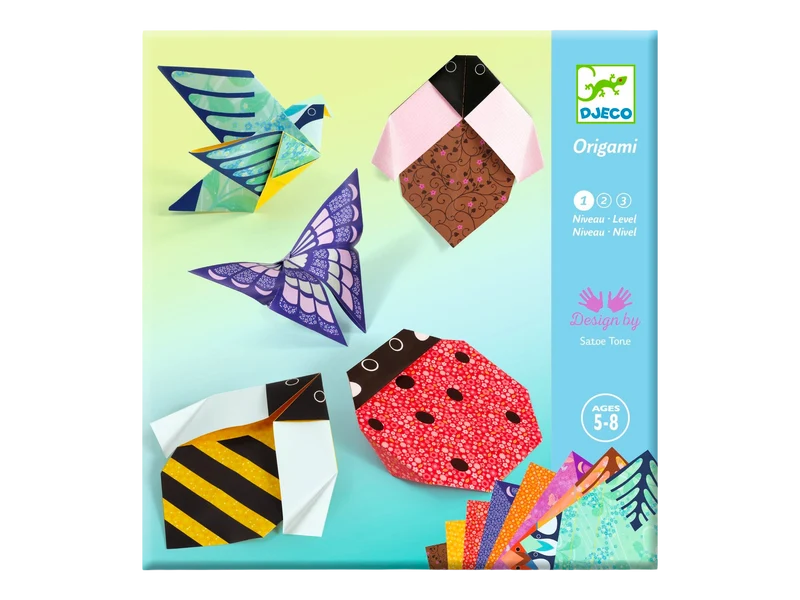 Kit Origami Dans mon jardin - Djeco