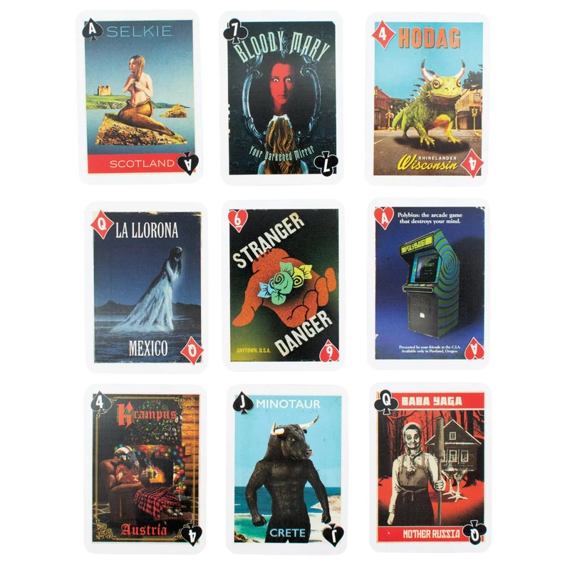 Monsters of Folklore Playing Card Set
