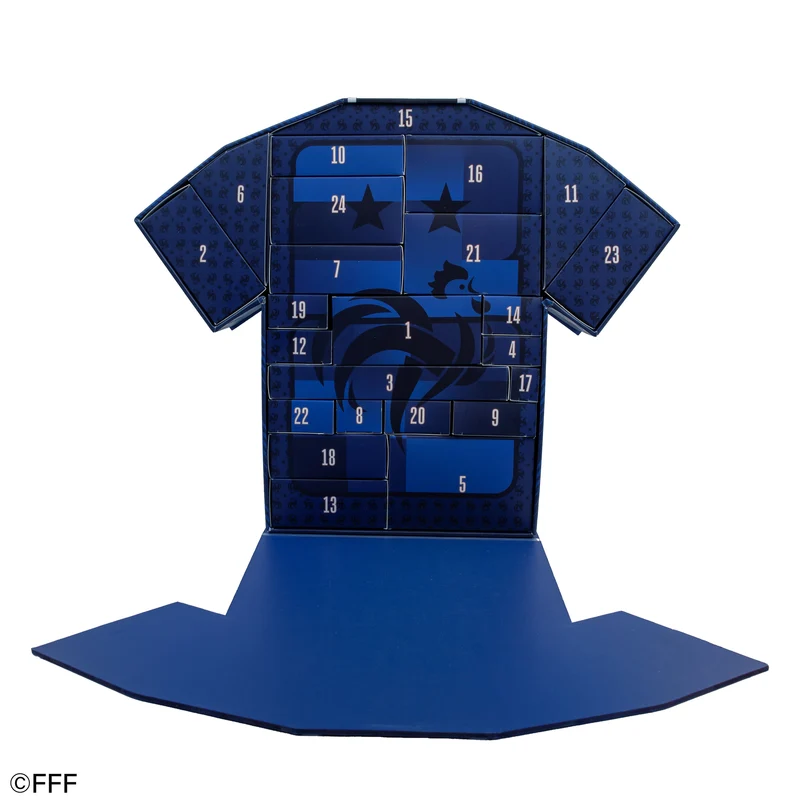 French Football Team 2026 Jersey Advent Calendar
